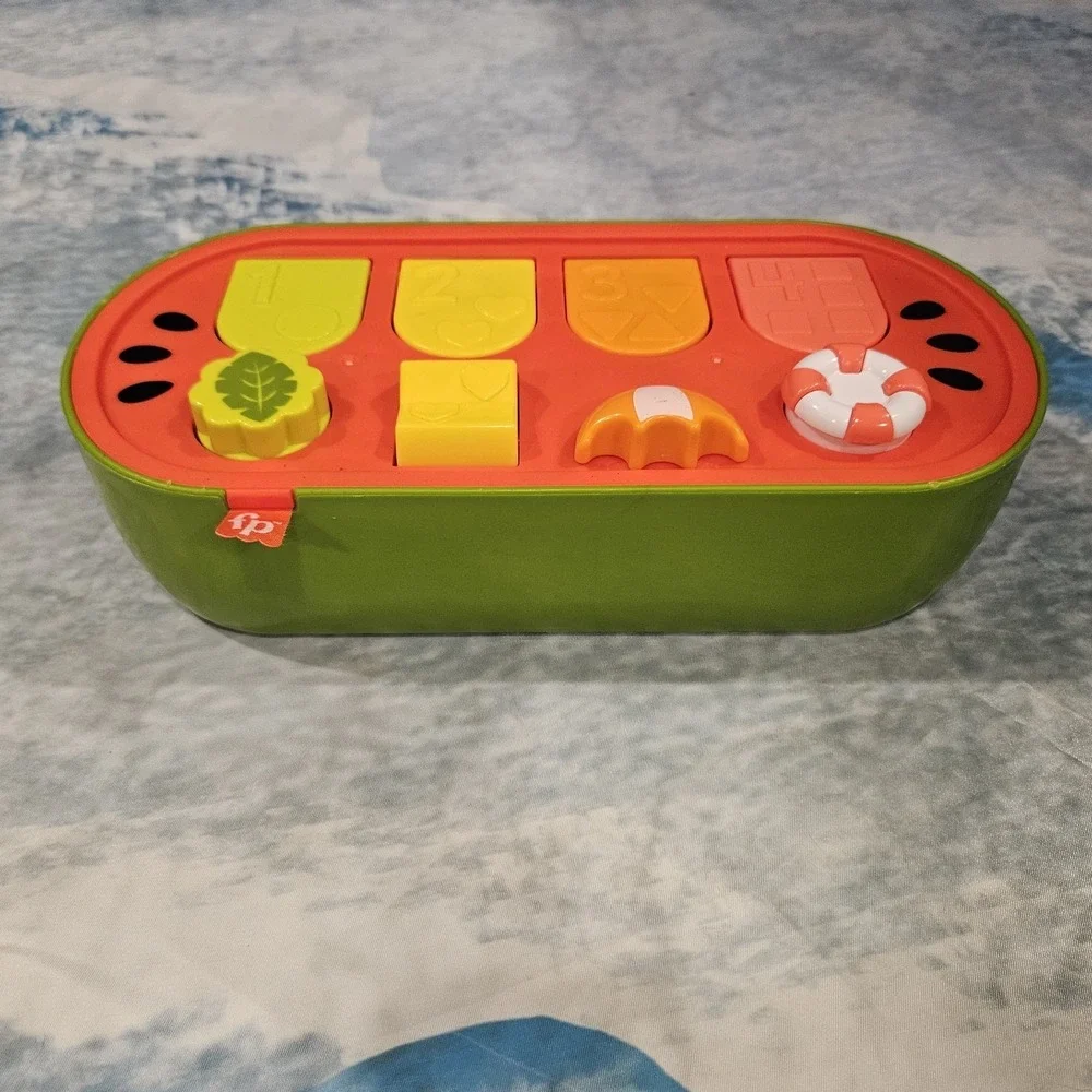 Fisher Price Watermelon Pop Up Toy Baby Toddler Cause Effect Learning Toy Tested